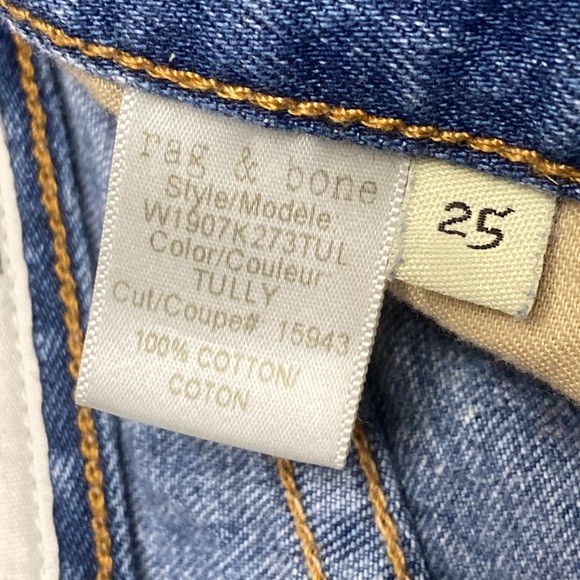 Rag & Bone Cutoff Short in Tully - Picture 3 of 10